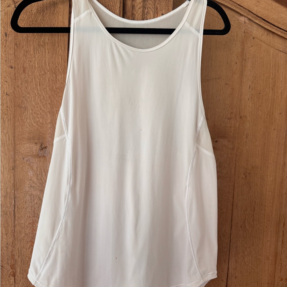 Lululemon Athletica White Tank Top